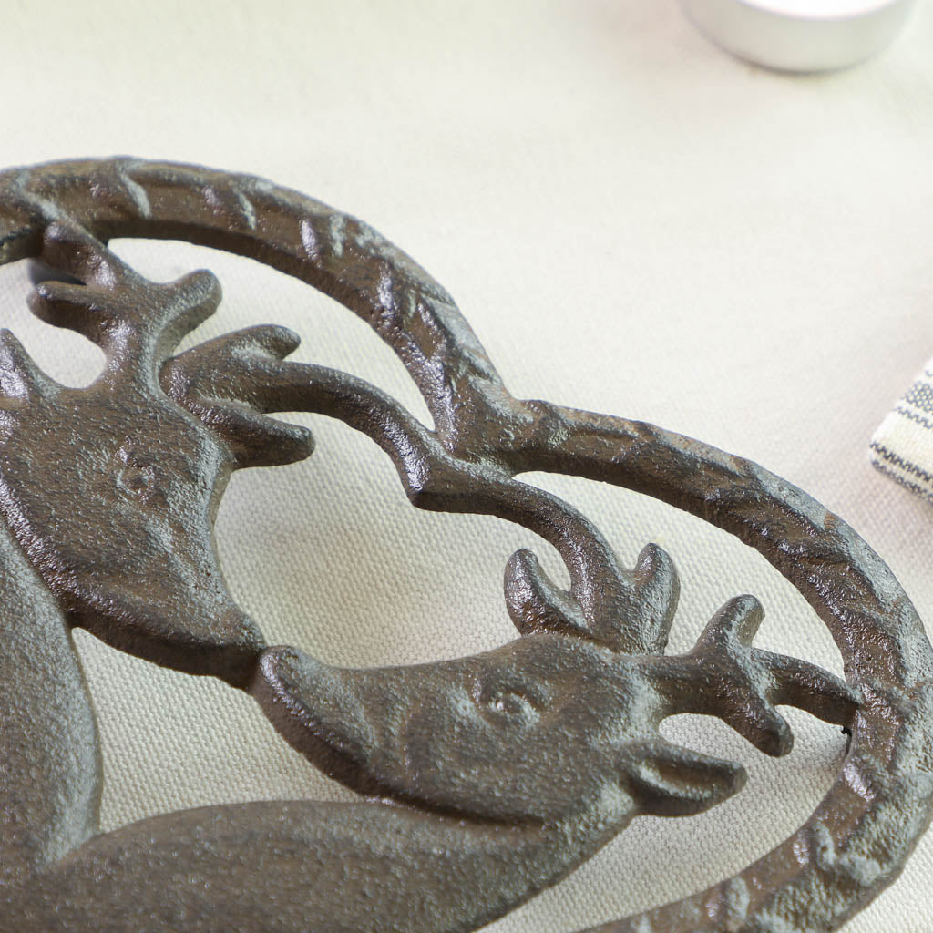 Iron Heart Trivet and Letter Opener Gift Set