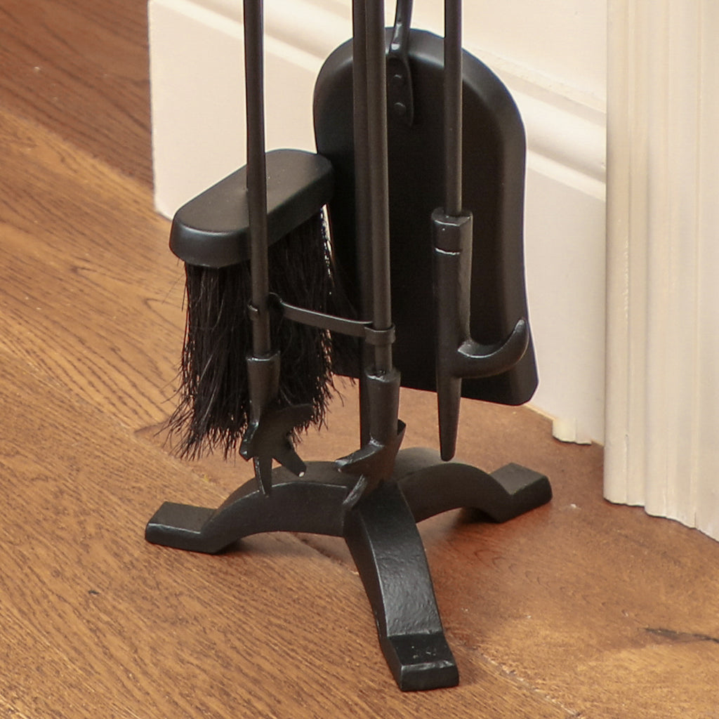 Copper Handled Fireside Tool Set Anniversary Gift