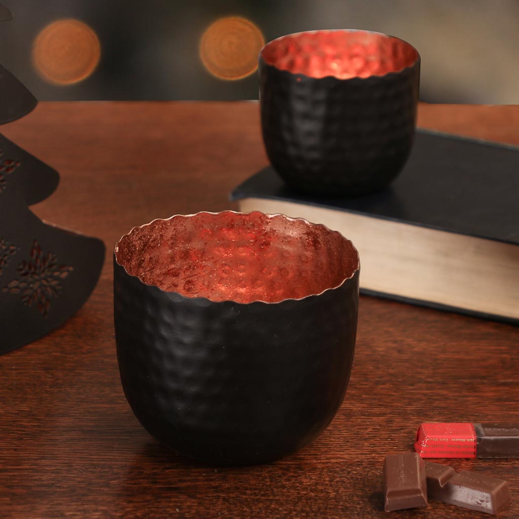 Cosy Copper Candle Display