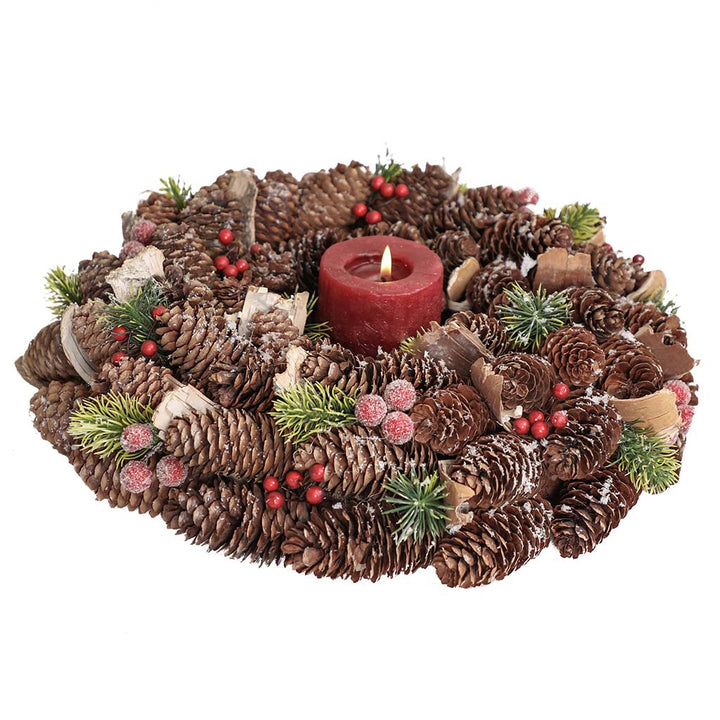 Frosted Winter Centerpiece