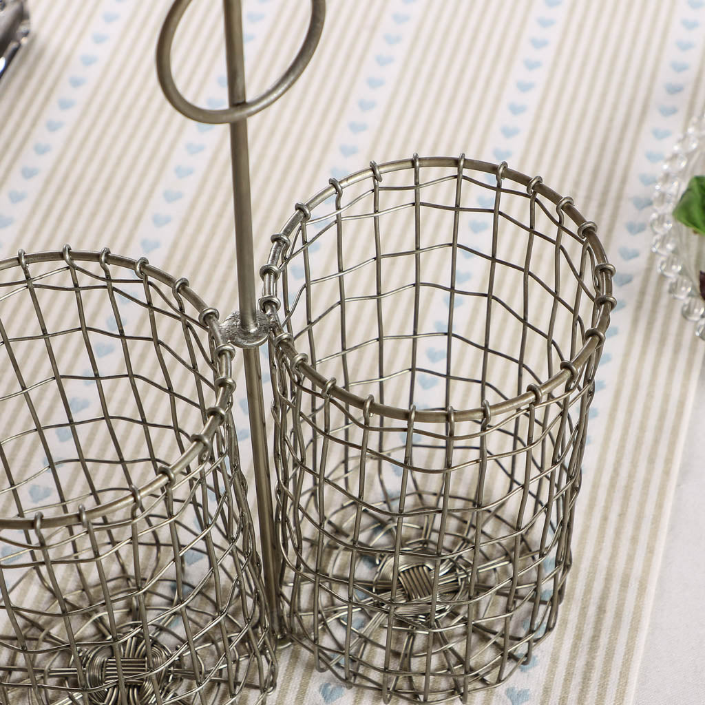 Two Compartment Knives and Forks Holder