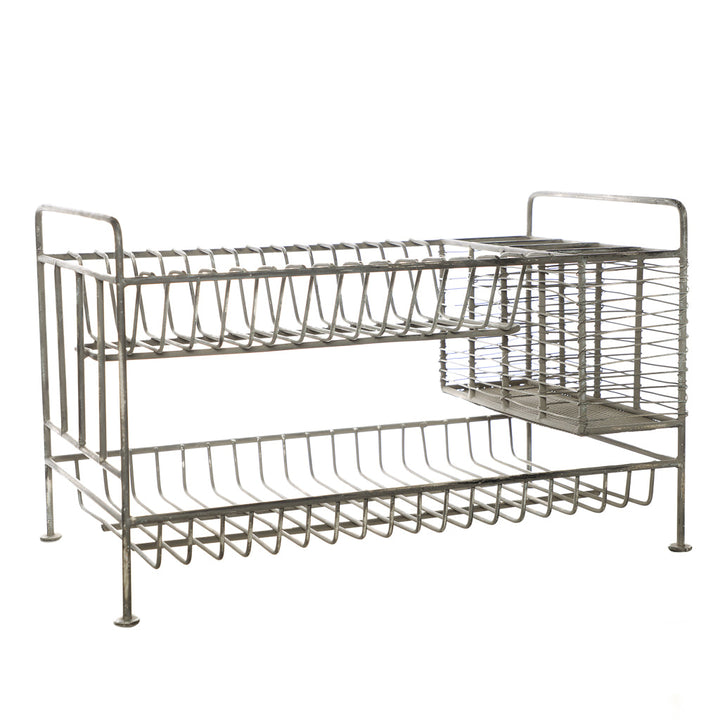 Cast Iron Two Tier Dish Drainer