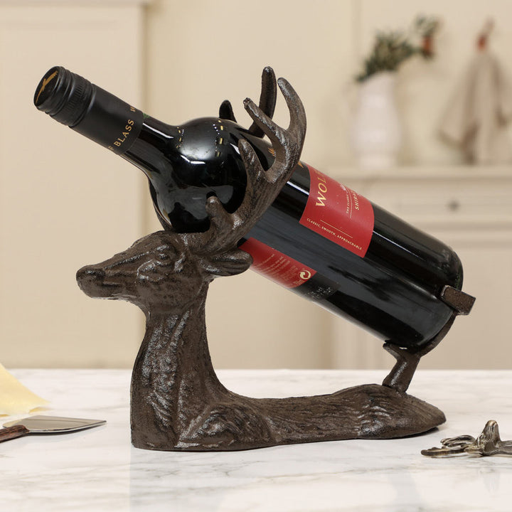 Stag Wine Bottle Stand