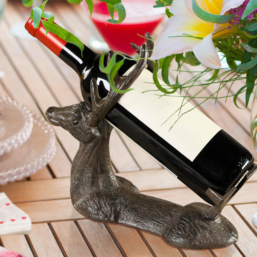 Stag Wine Bottle Holder