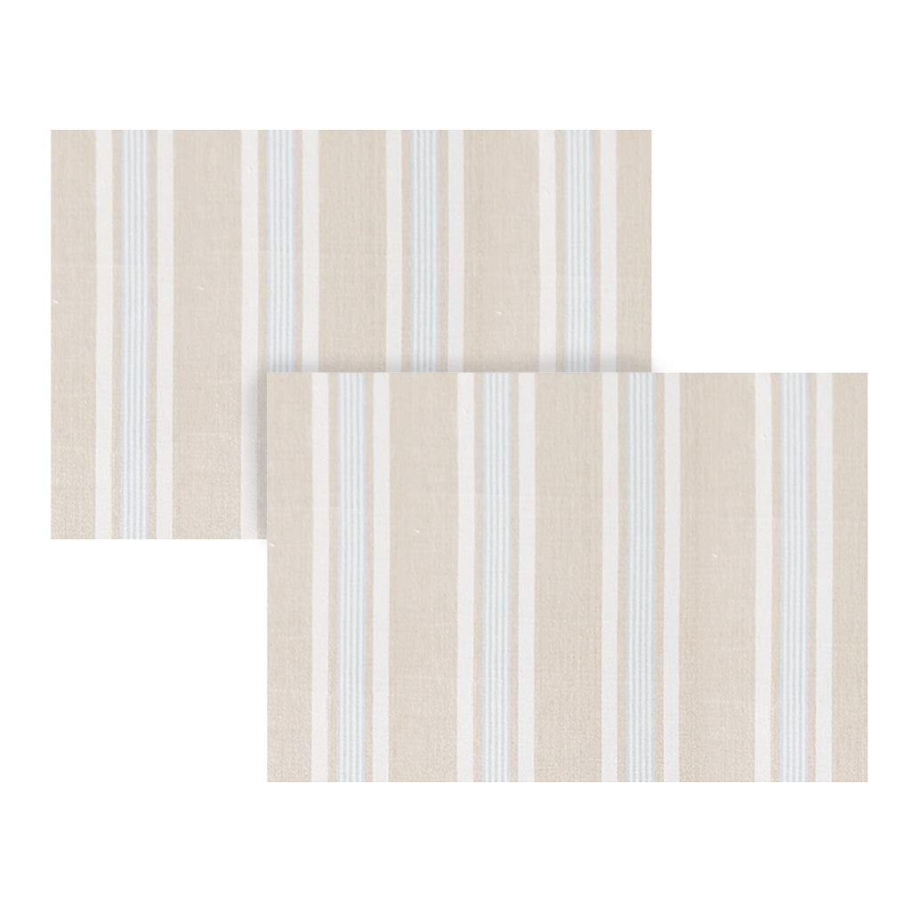 Millstone Blue Striped Placemats