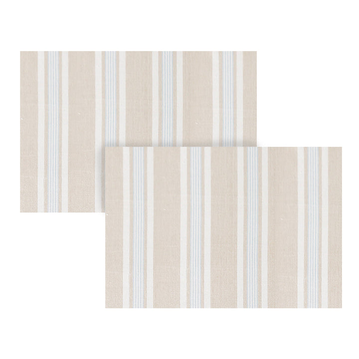 Millstone Blue Striped Placemats