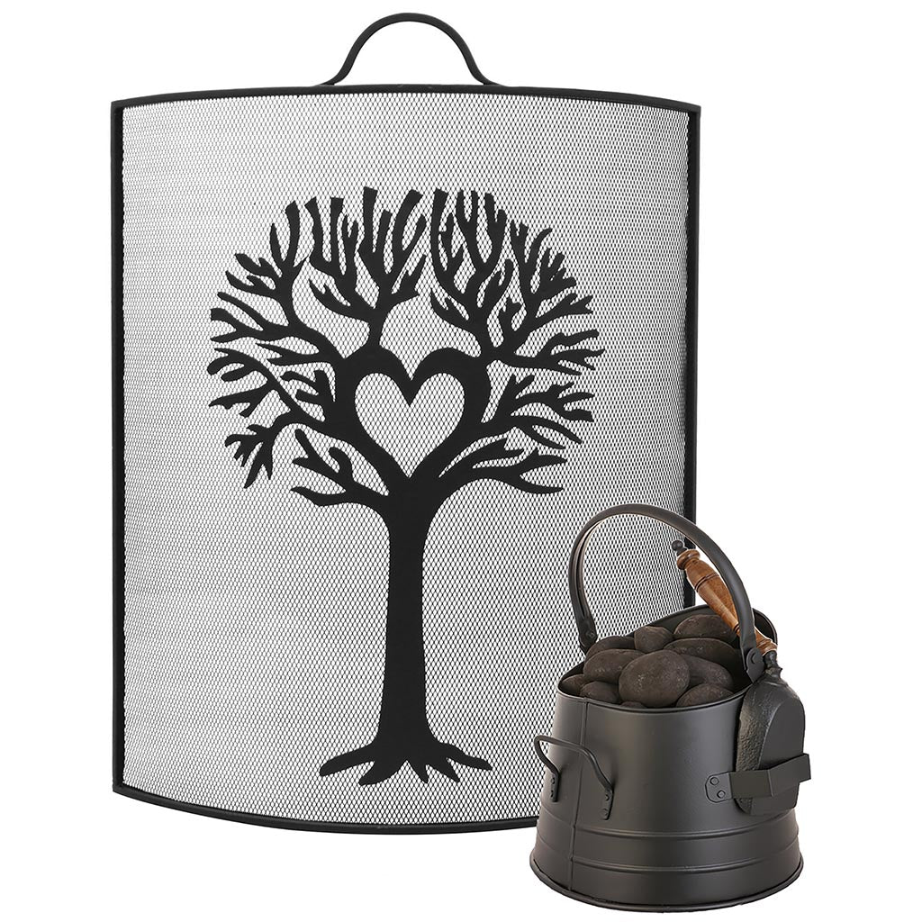 matte black fireside accessories