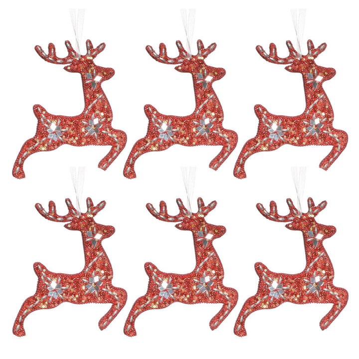 Red Reindeer Decoration