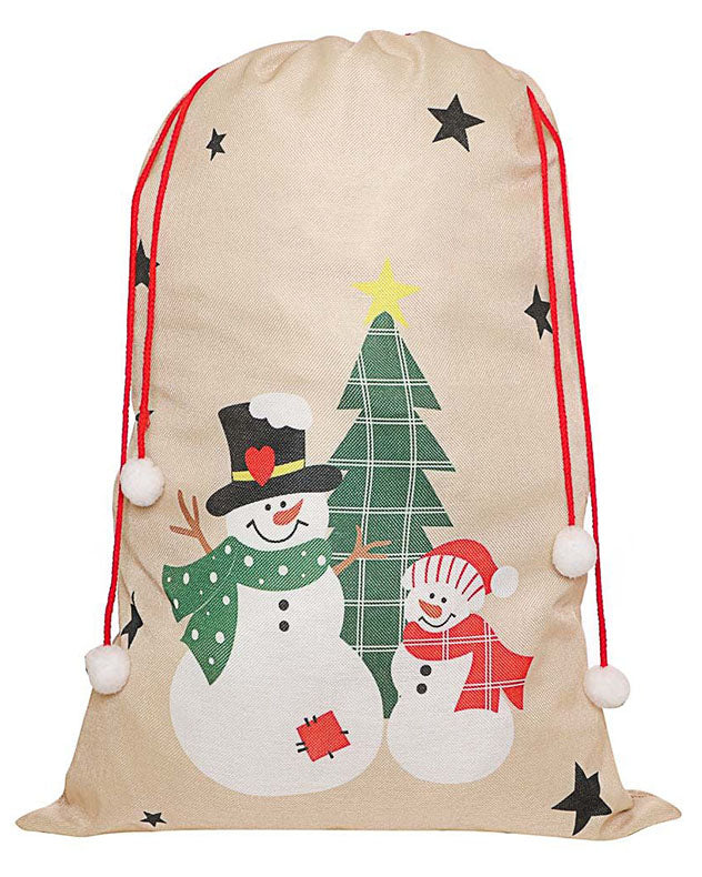 Snowmen Giant Children's Christmas Gift Sack
