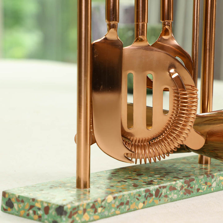 Copper Bar Tool Anniversary Gift Set