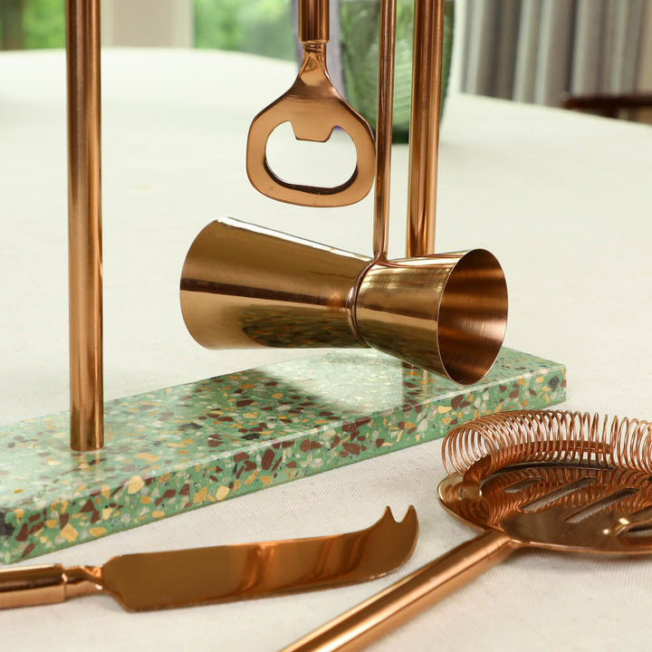 Copper Bar Tool Anniversary Gift Set