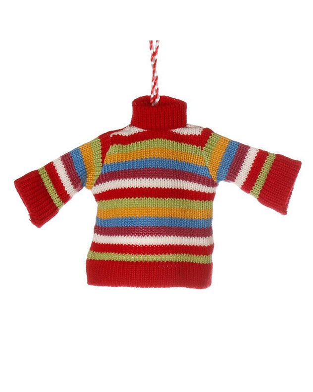 Striped Jumper Christmas Tree Decoration