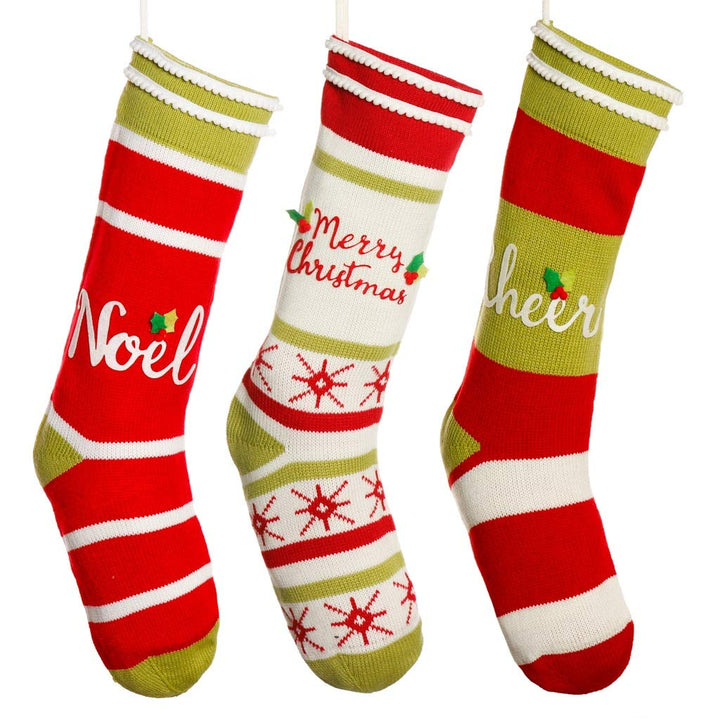 Knitted Christmas Stockings