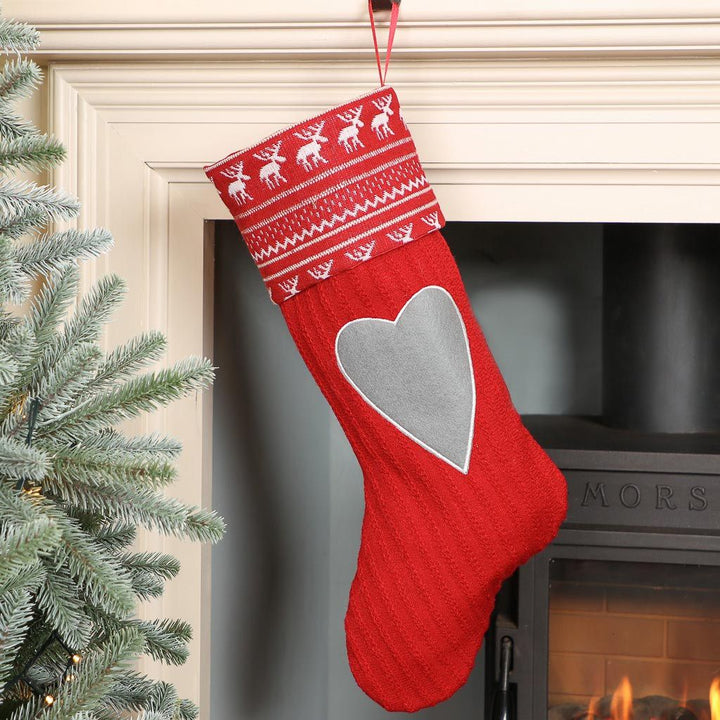 Nordic Style Christmas Stocking