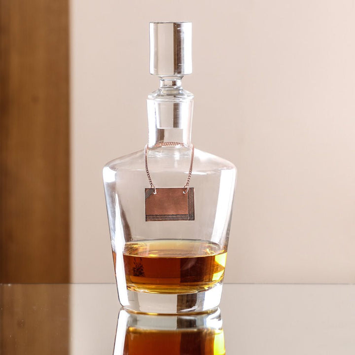 Personalised bottle label