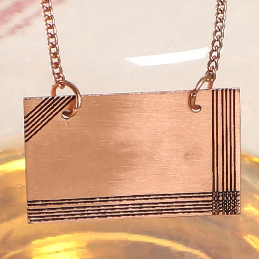 Personalised Copper Tag