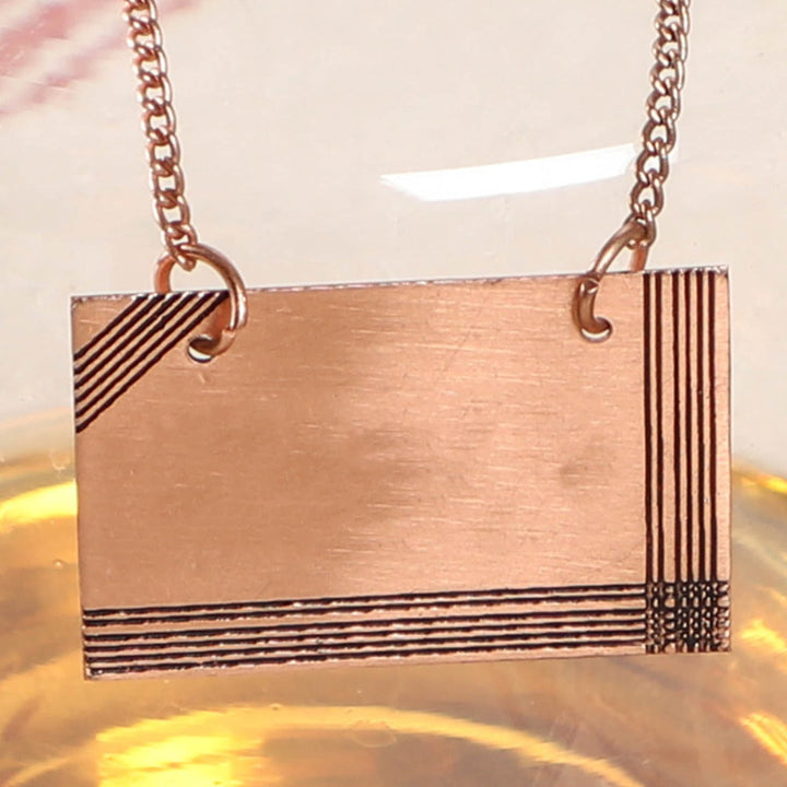 Personalised Copper Tag