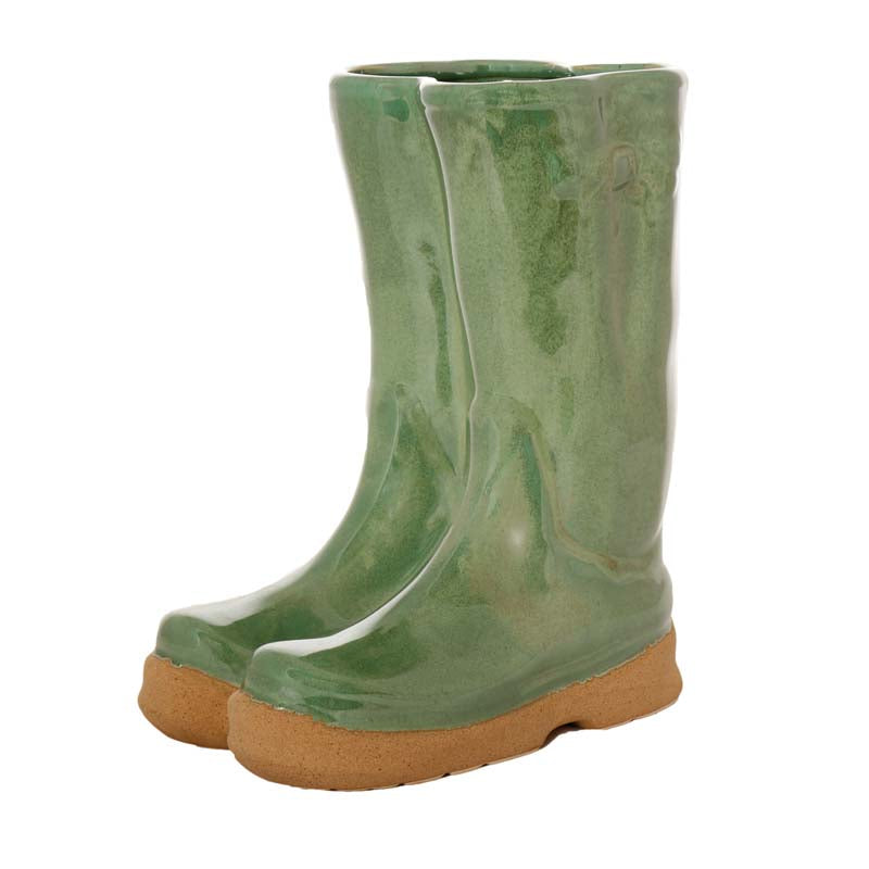 Welly boot umbrella stand