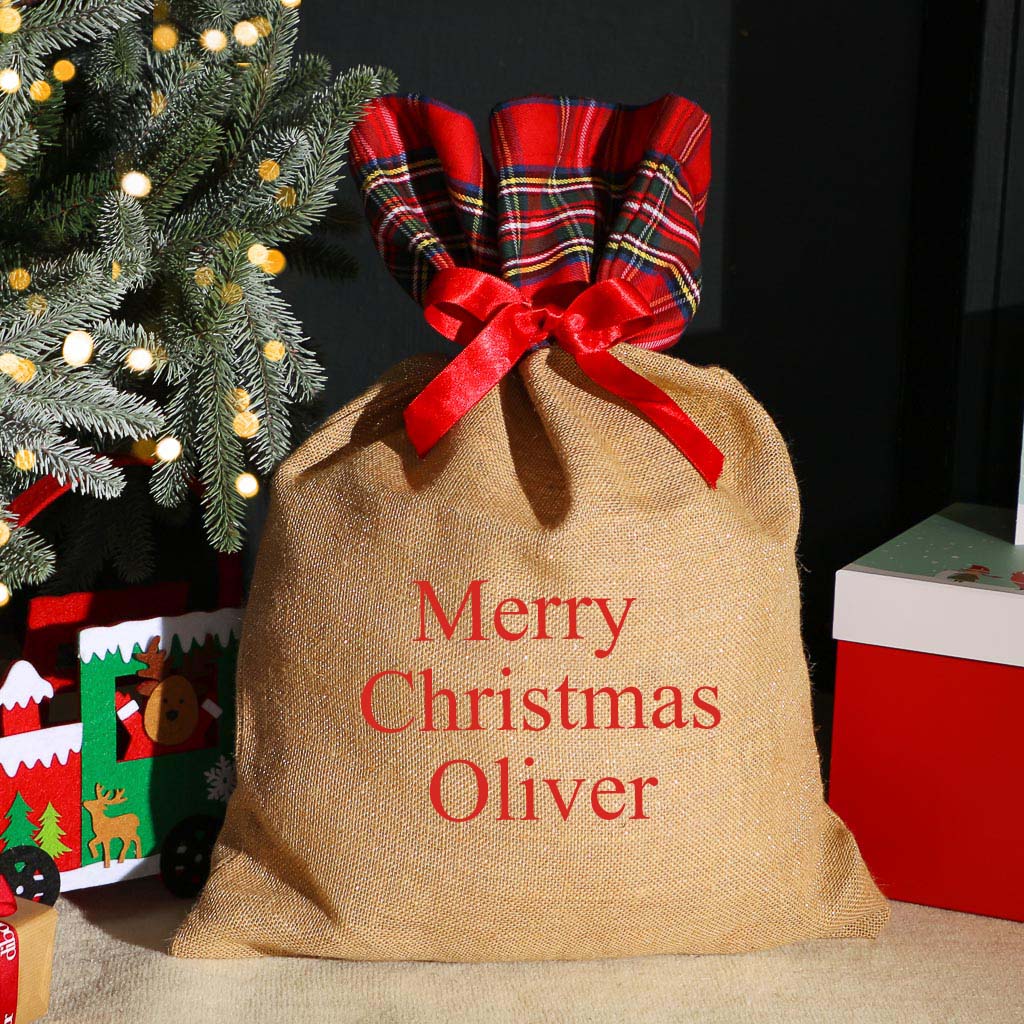 Personalised Christmas Bag
