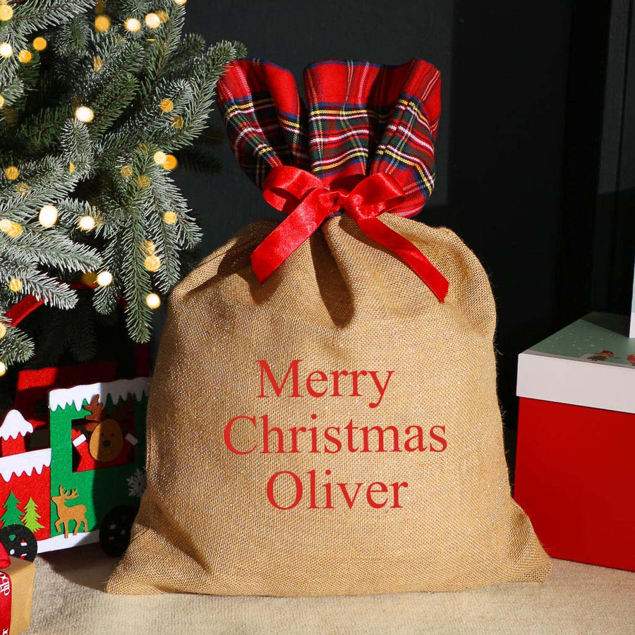 Personalised Christmas Bag