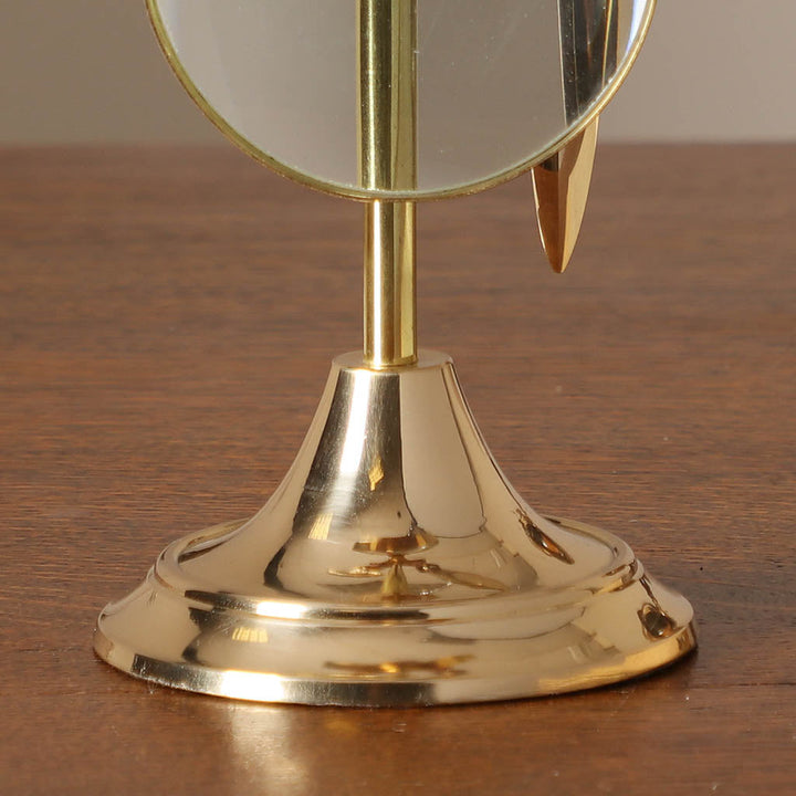 Brass and Wood Desk Accessories Gift