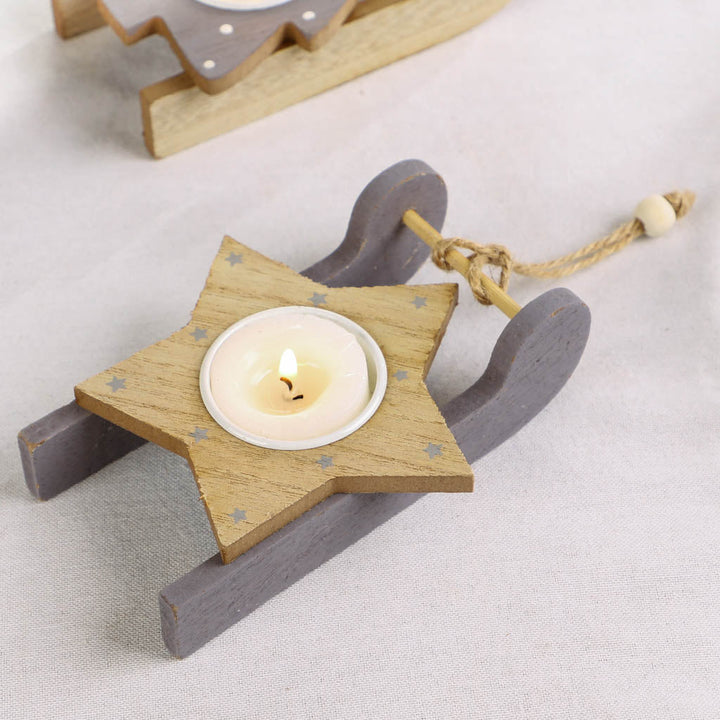 Minimal Decorative Christmas Candle Votives