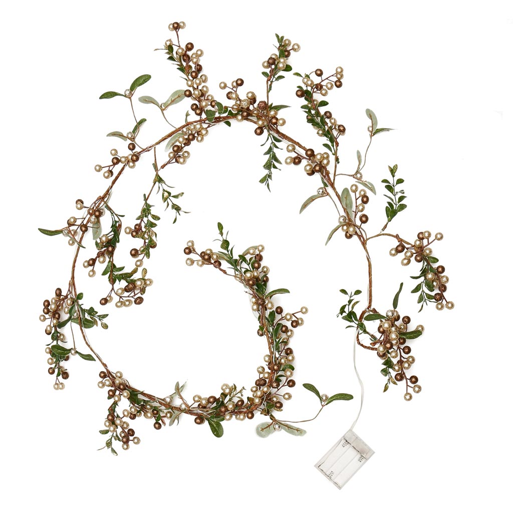 Garlands - Christmas Sparkle LED Garland Table Centrepiece