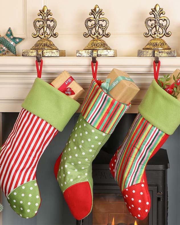 traditional christmas stockings