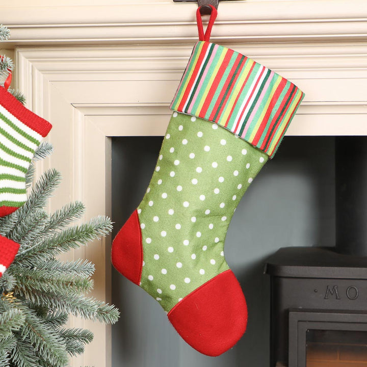 Trio of Novelty Hanging Festive Stockings