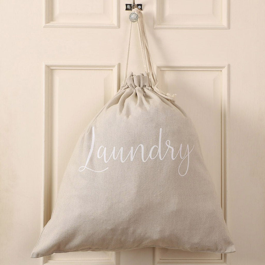 Grey Laundry Bag