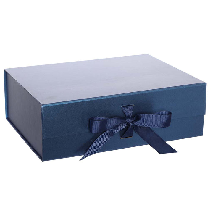 Large Navy Blue Gift Box