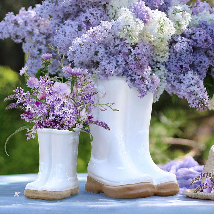 GARDEN PLANTERS WHITE