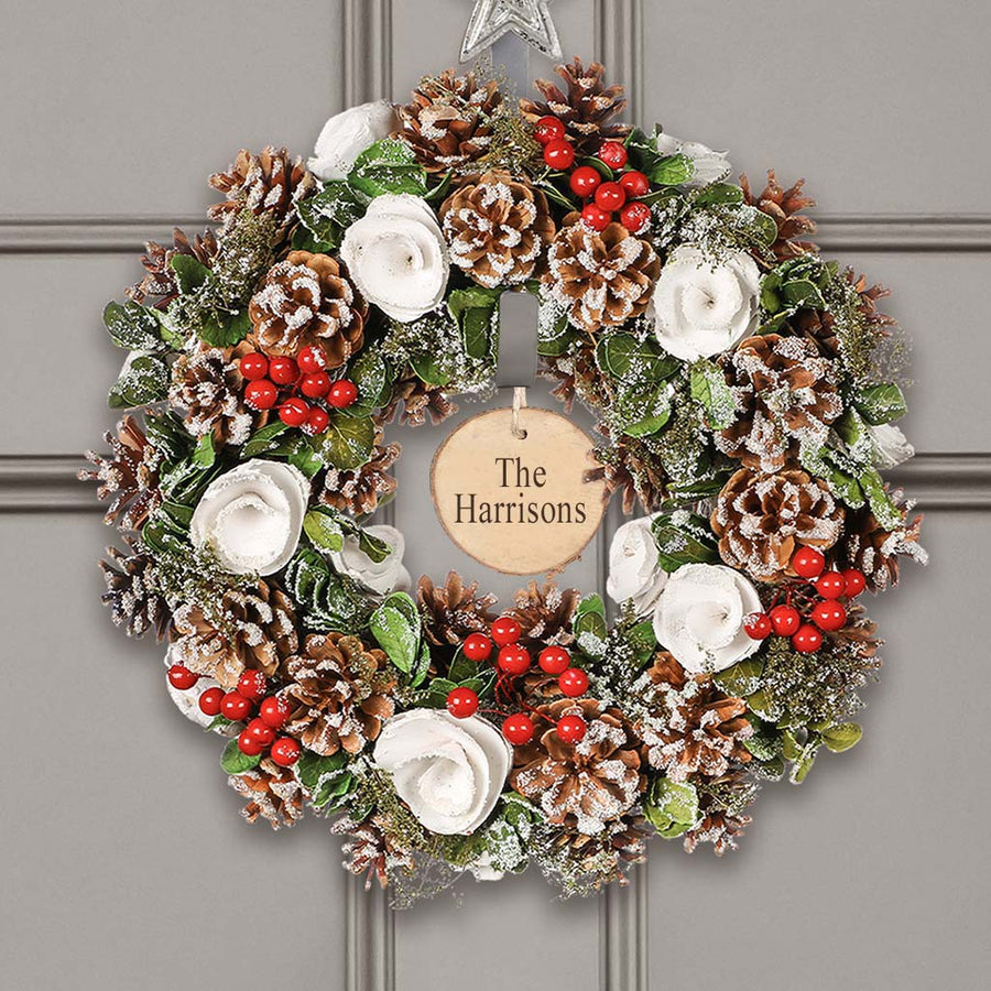 Customised Christmas Wreath