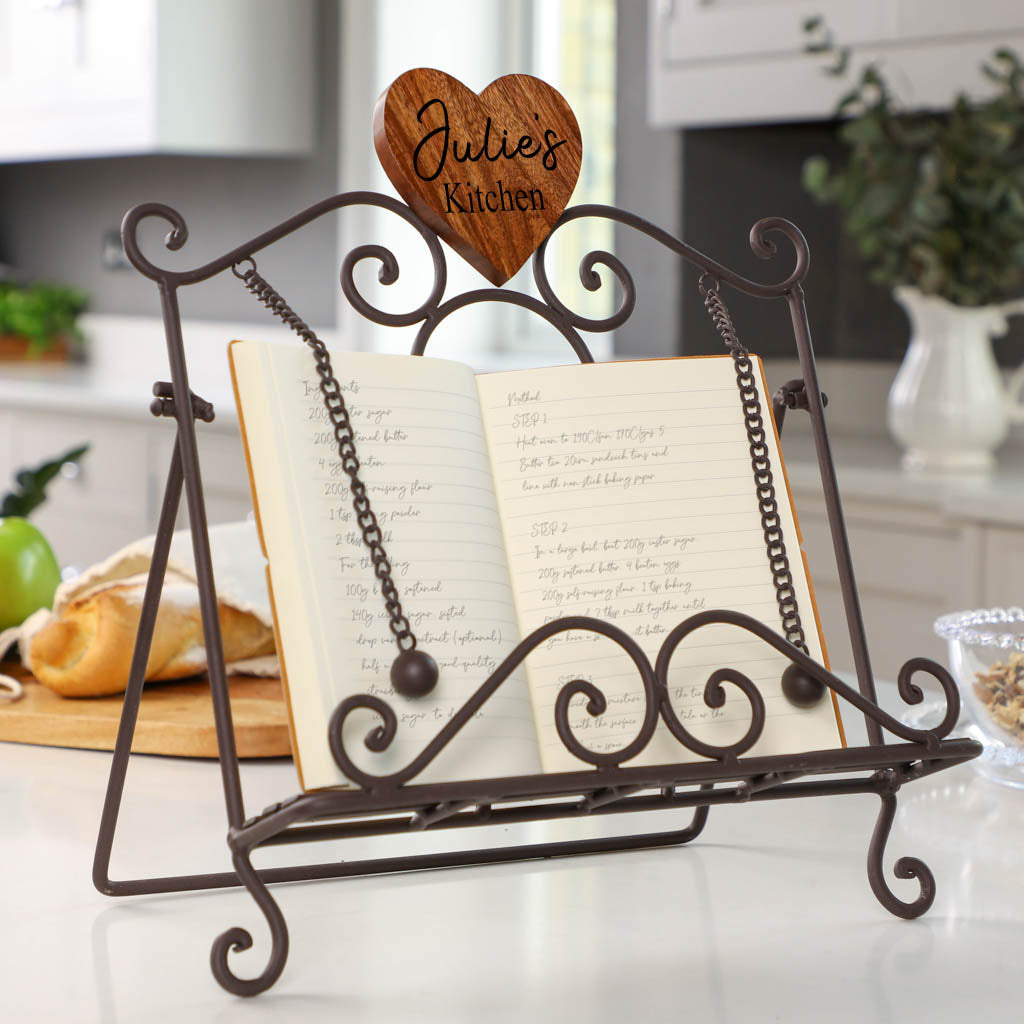 easter kitchen recipe book stand 