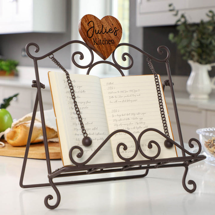 easter kitchen recipe book stand 