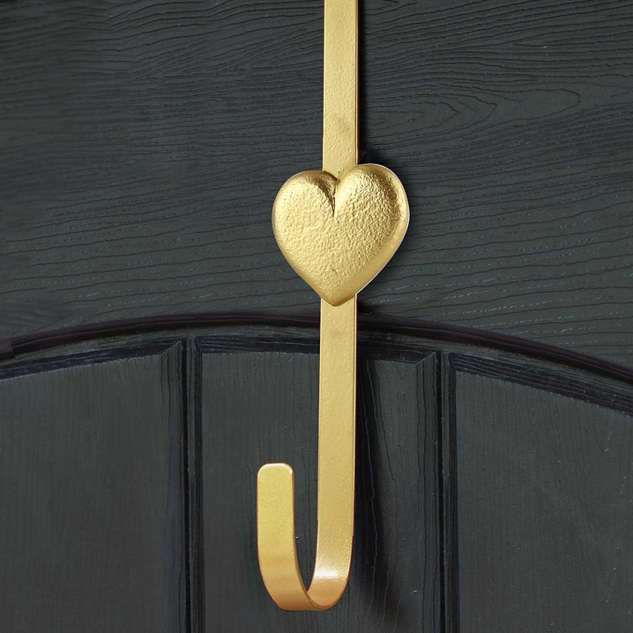 Bashed Gold Door Hook