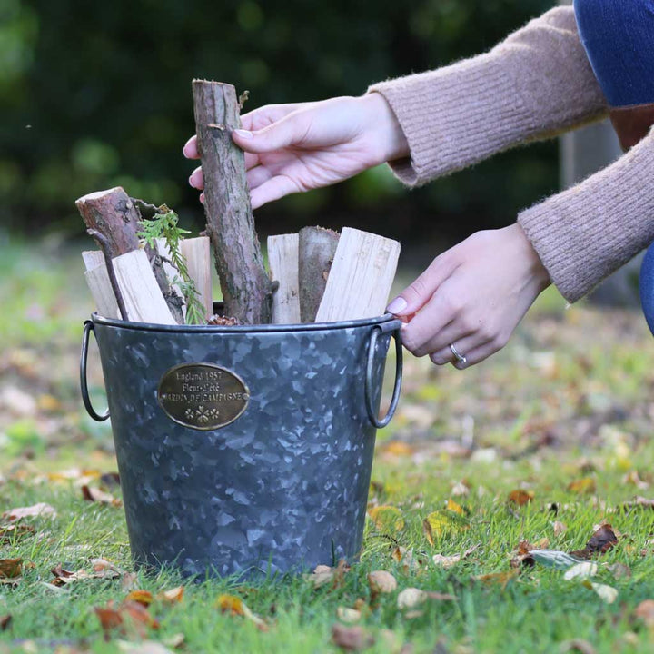 Country Garden Kindling Bucket