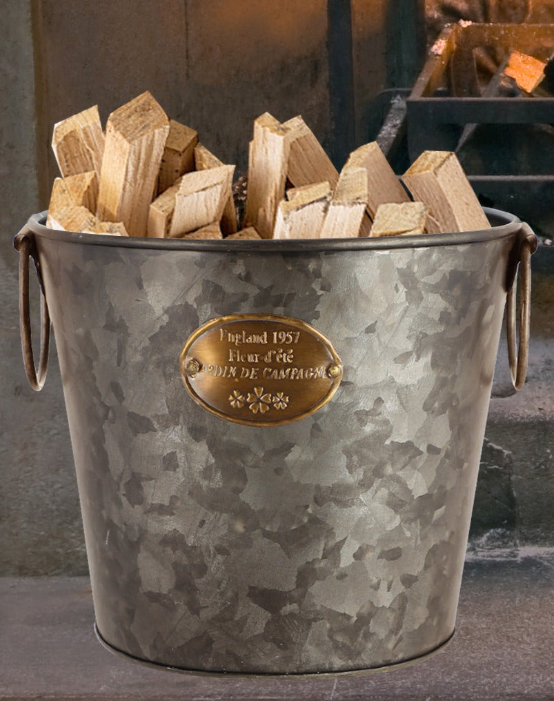 fireside kindling bucket