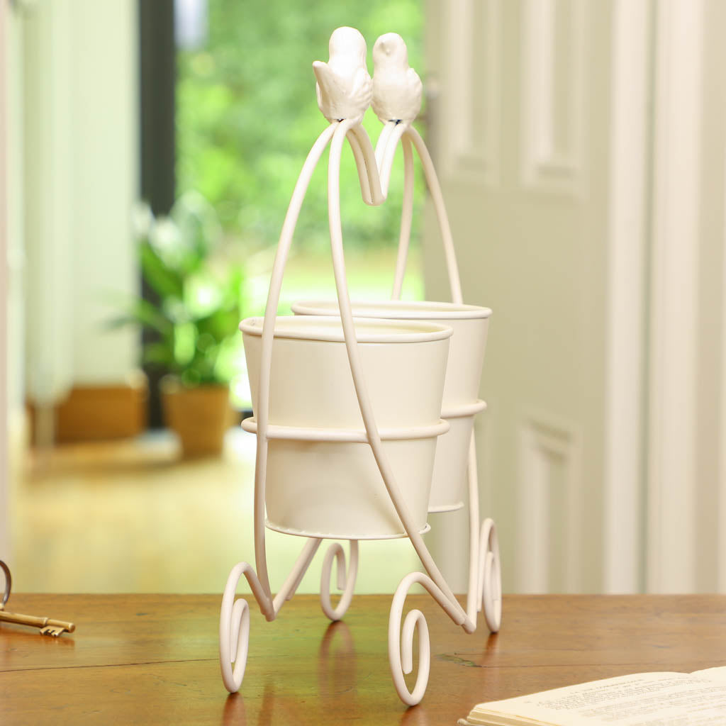 Love Birds Centrepiece Planter