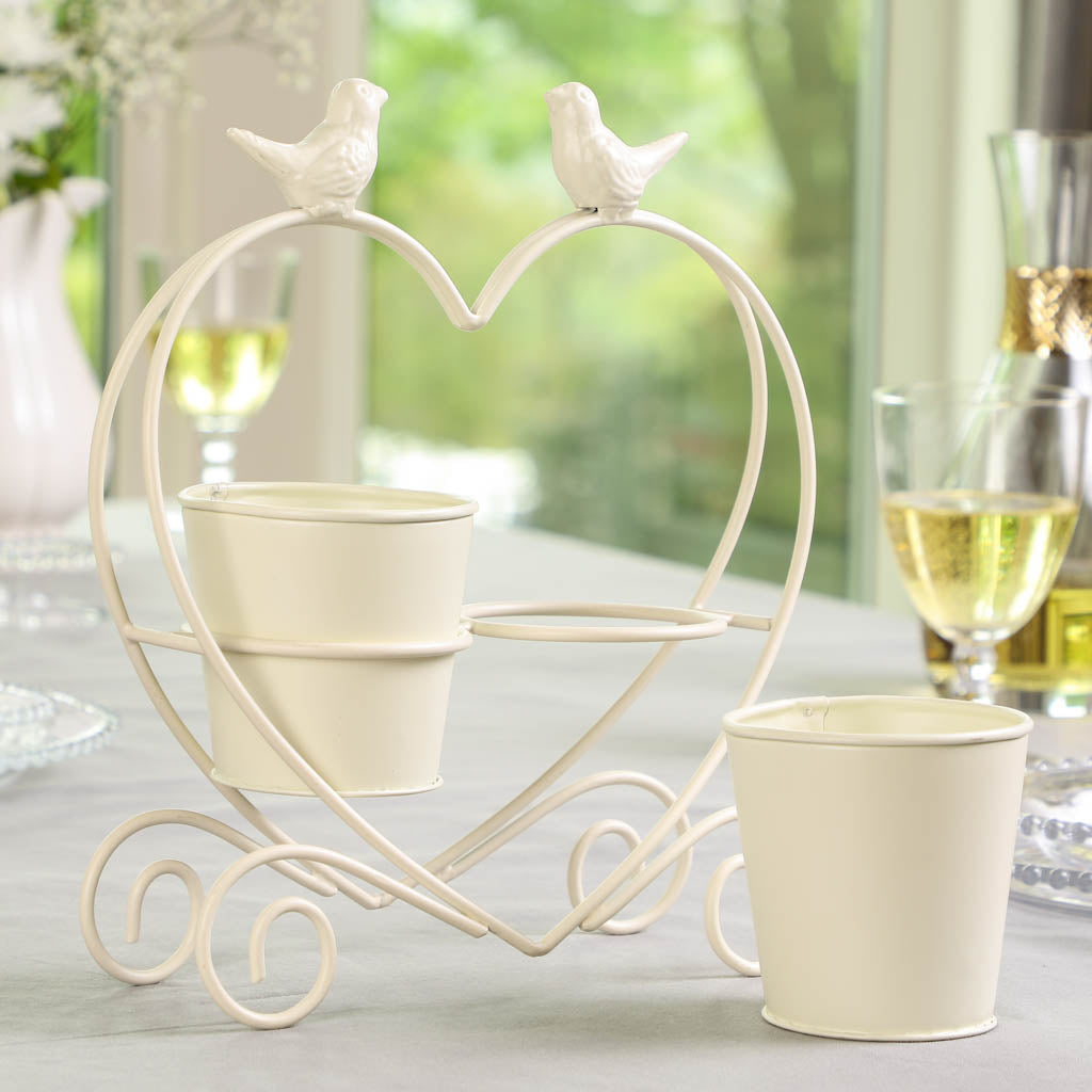 Love Birds Centrepiece Planter