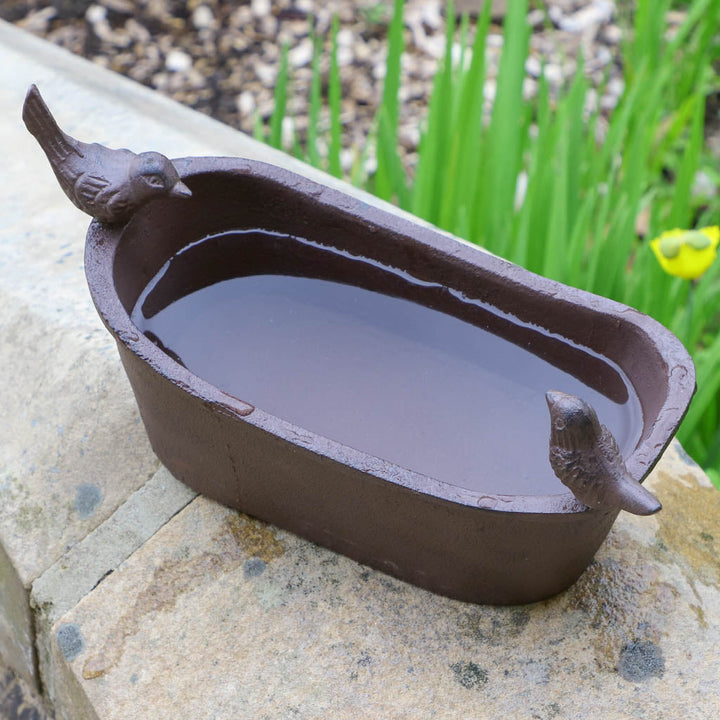 rockery bird bath 
