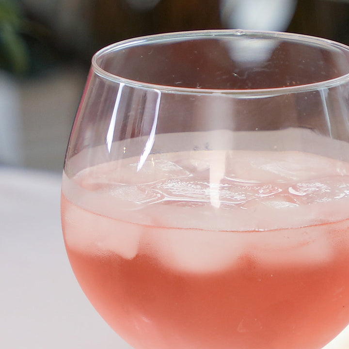 Two Personalised Gin Cocktail Glasses