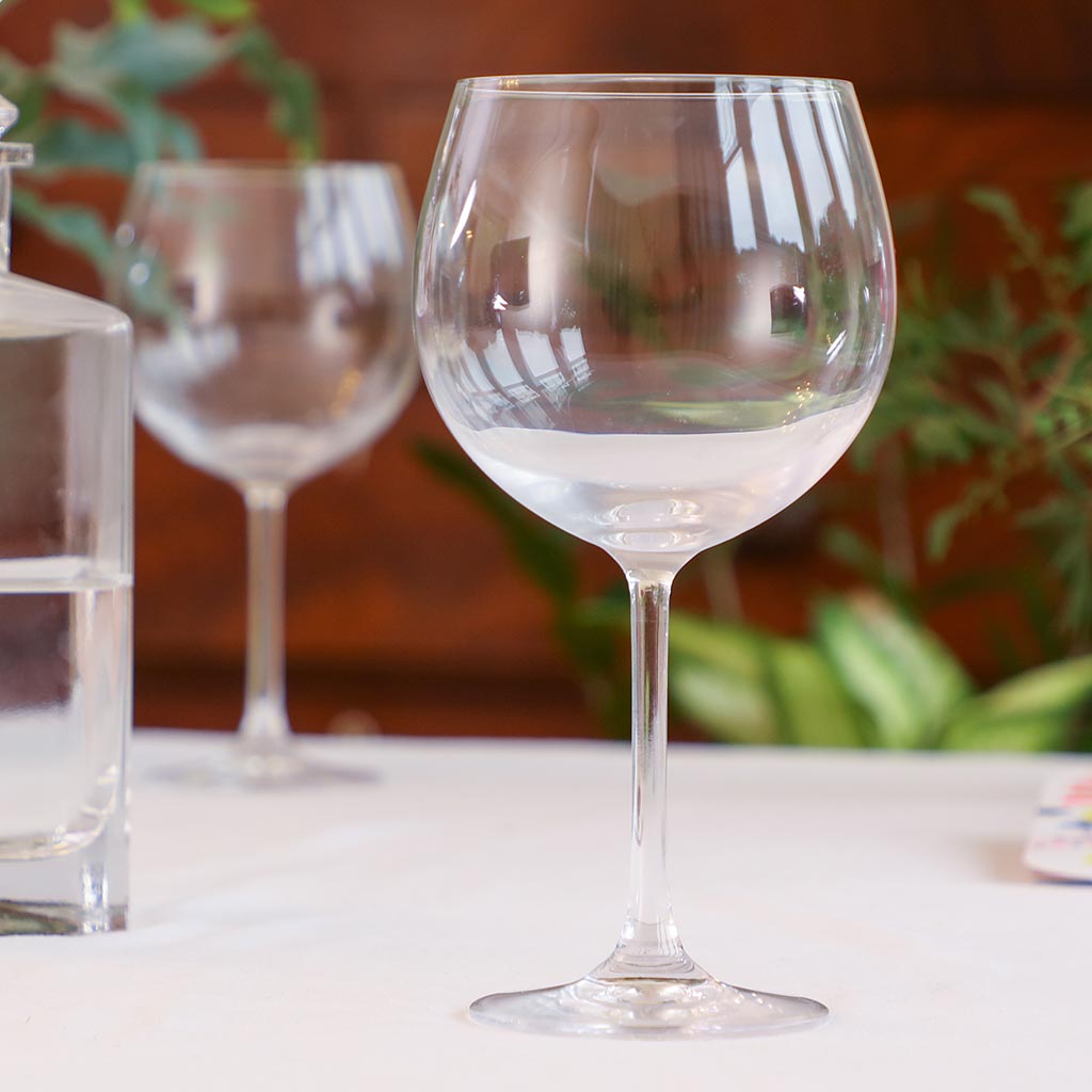 Two Personalised Gin Cocktail Glasses