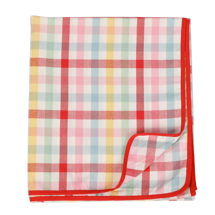 Personalised Family Size Pink Picnic Blanket