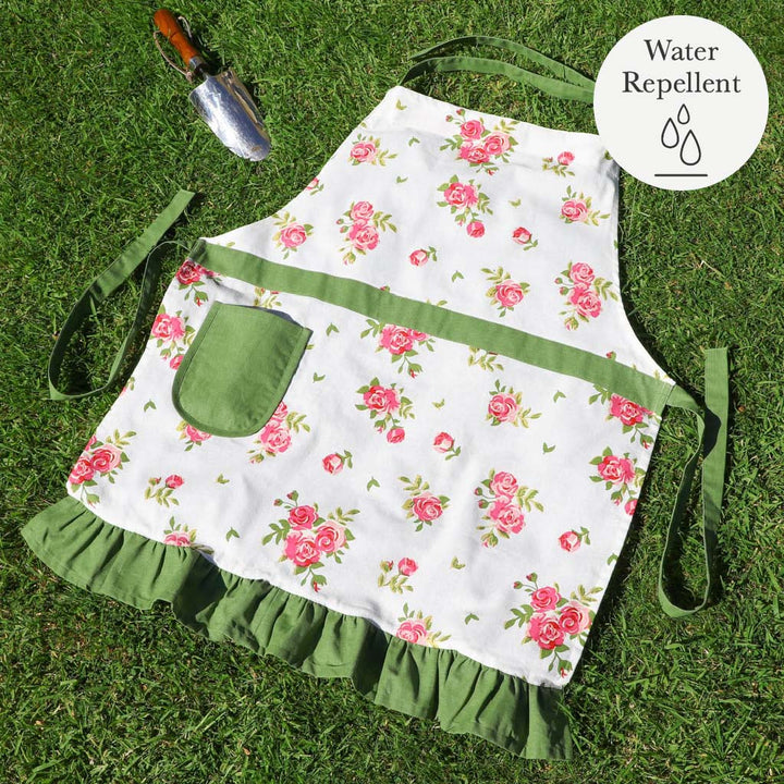 Helmsley Blush Floral Print Gardening Apron