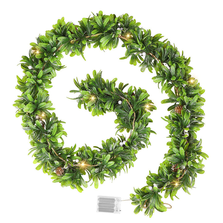 Merry & Bright Pre-Lit Garland 180cm