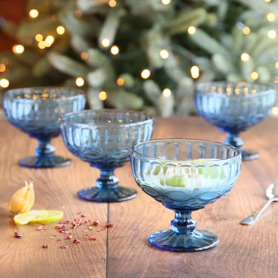 christmas dessert serving bowls