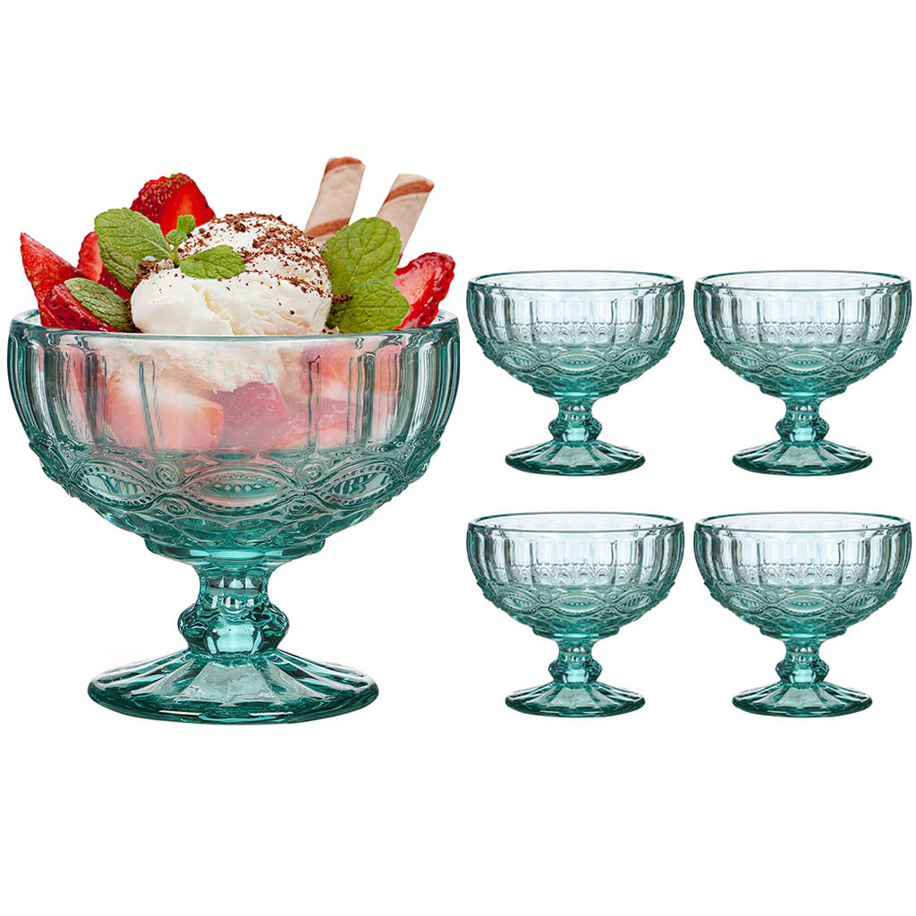 vintage coloured bowls