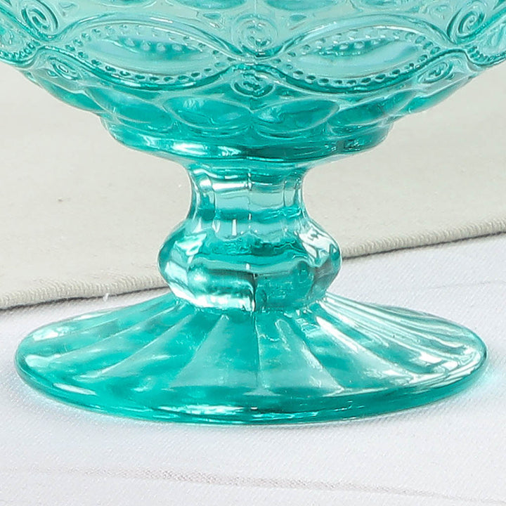 vintage coloured glassware