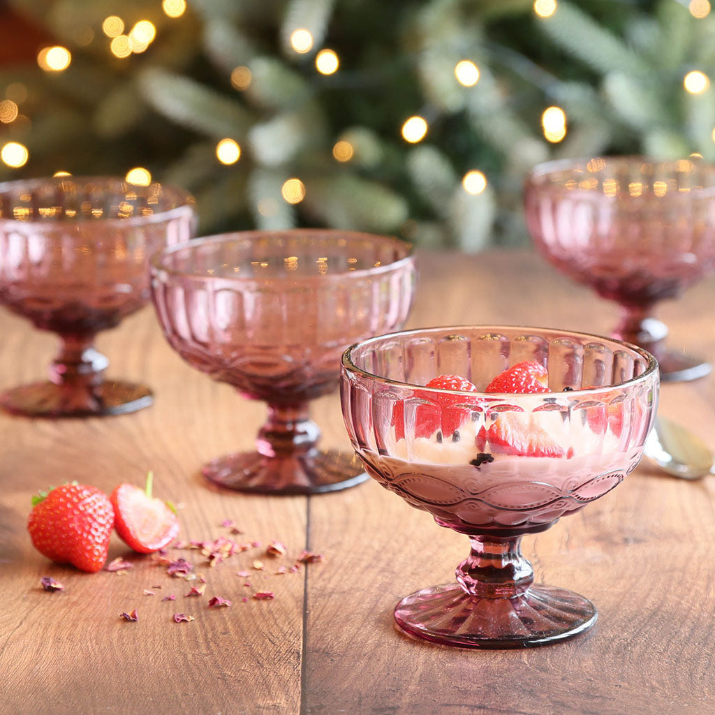 christmas dessert bowls